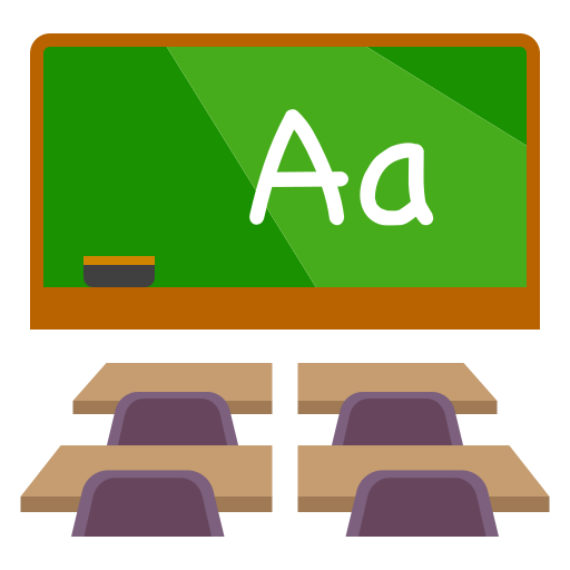 Bright and spacious classrooms